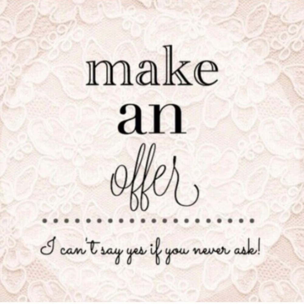 Please make me an offer I can’t refuse!